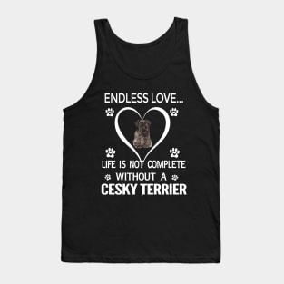 Cesky Terrier Lovers Tank Top